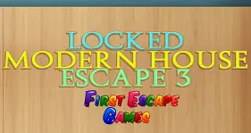 Locked Modern House Escape 3 logo