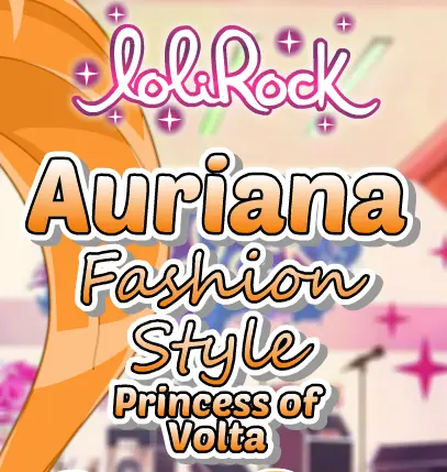 LoliRock Auriana Fashion Style Princess of Volta logo