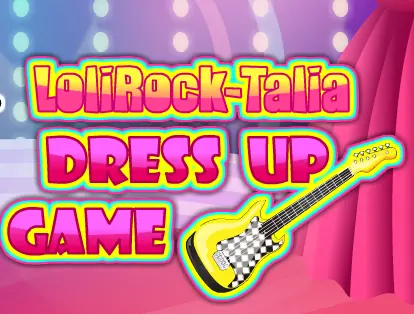LoliRock Talia Dress Up Game logo