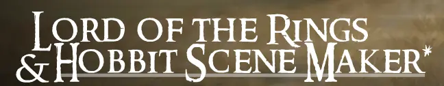 Lord of The Rings & Hobbit Scene Maker logo