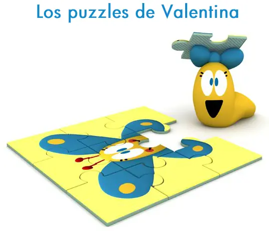 Los puzzles de Valentina logo