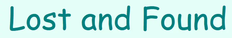 Lost and Found logo