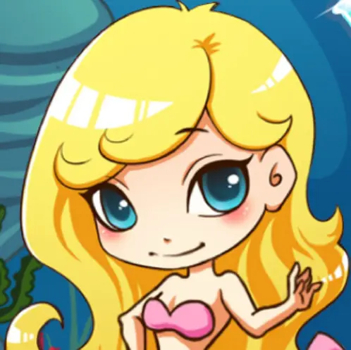 Lovely Mermaid Jigsaw logo