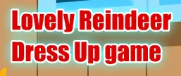 Lovely Reindeer Dress Up game logo