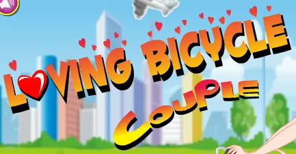 Loving Bicycle Couple logo