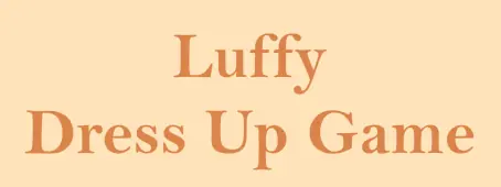 Luffy Dress Up Game logo