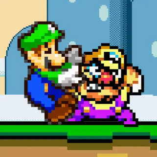 Luigi Vs Wario RPG logo