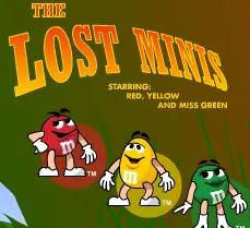 M&M's: The Lost Minis logo