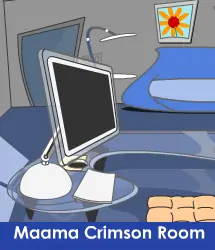 Maama Crimson Room logo