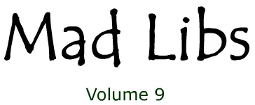 Mad Libs Volume 9 logo