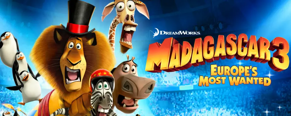 Madagascar 3: Europe's Most Wanted Microsite logo