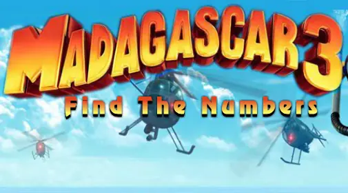 Madagascar 3 - Find the Numbers logo