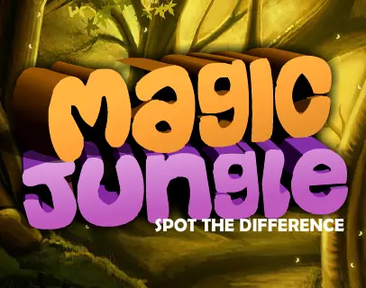 Magic Jungle - Spot the Difference logo