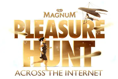 Magnum Pleasure Hunt - Across the Internet logo