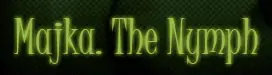 Majka. The Nymph logo