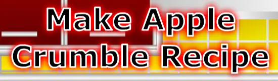 Make Apple Crumble Recipe logo
