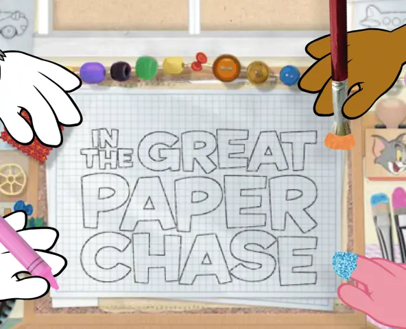 Make & Race in the Great Paper Chase logo