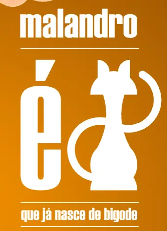 Malandro é Gato que já Nasce de Bigode logo