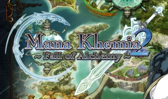 Mana Khemia 2: Fall of Alchemy Microsite logo