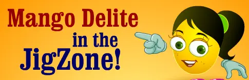Mango Delite in the JigZone! logo