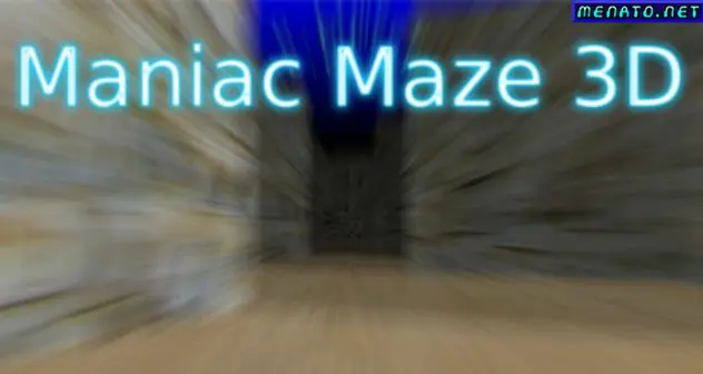 Maniac Maze 3D logo