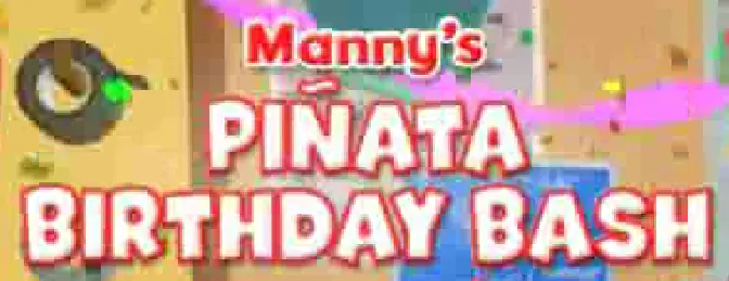 Manny's Pinata Birthday Bash logo