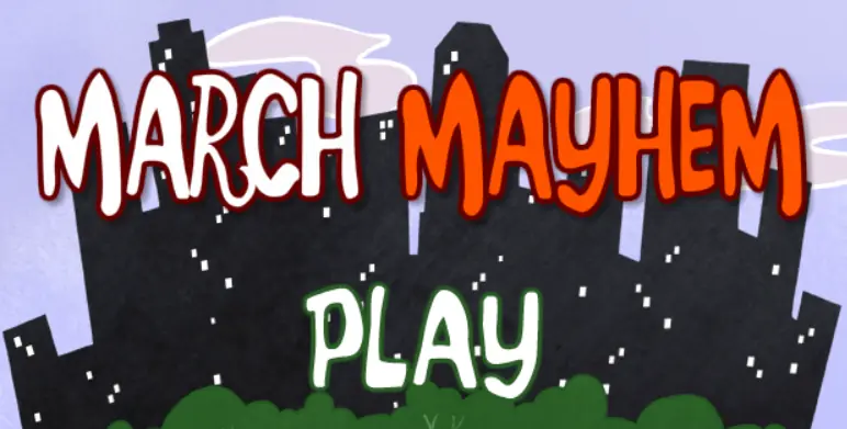 March Mayhem logo