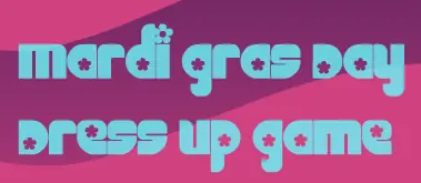 Mardi Gras Day Dress Up Game logo