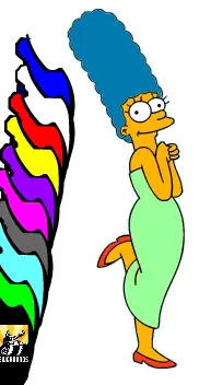 Marge Simpson Dress Up logo