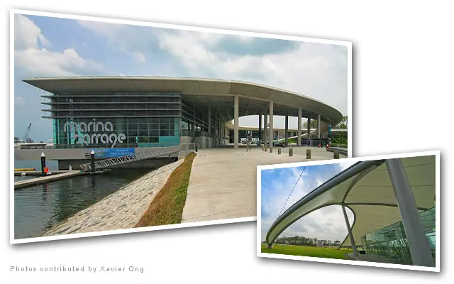 Marina Barrage - Ground Level View Virtual Reality Image logo