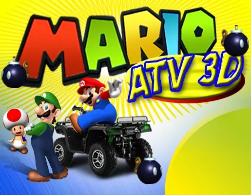 Mario ATV 3D logo