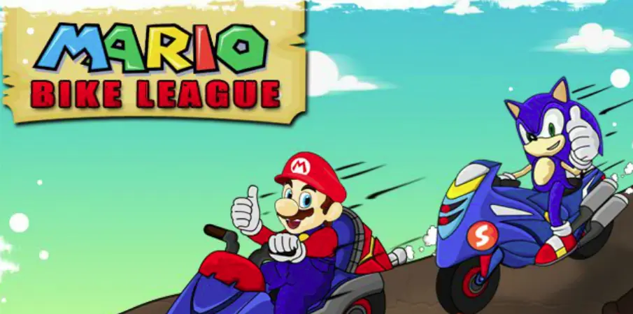 Mario Bike League logo