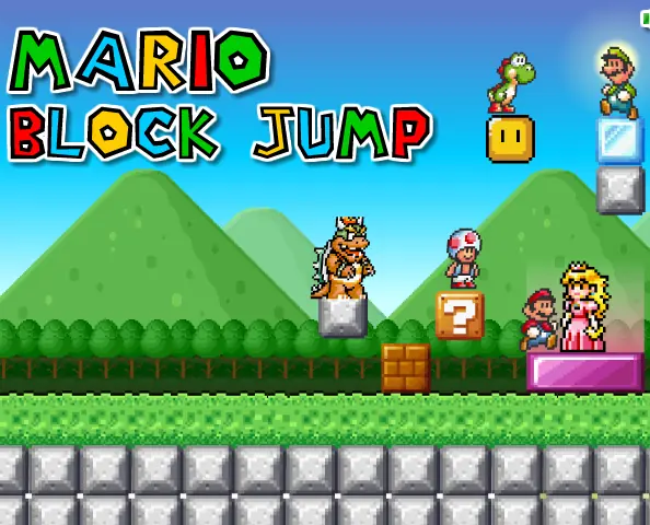 Mario Block Jump logo