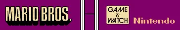 Mario Bros. (MarioSonicGames.com) logo