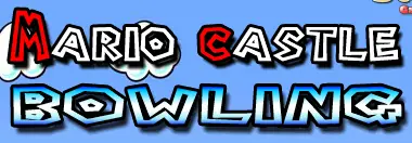 Mario Castle Bowling logo
