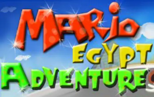 Mario Egypt Adventure logo