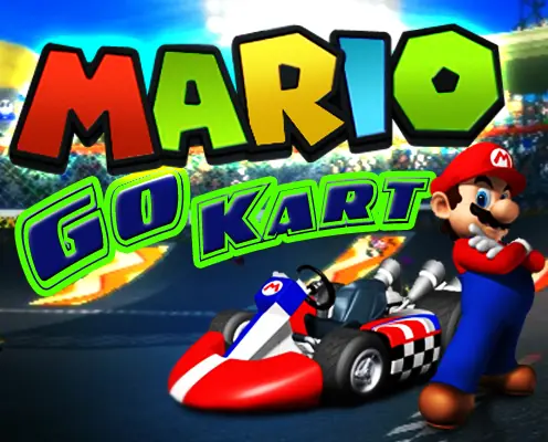 Mario Go Kart logo
