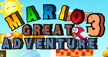 Mario Great Adventure 3 logo