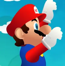 Mario Jump Mario logo