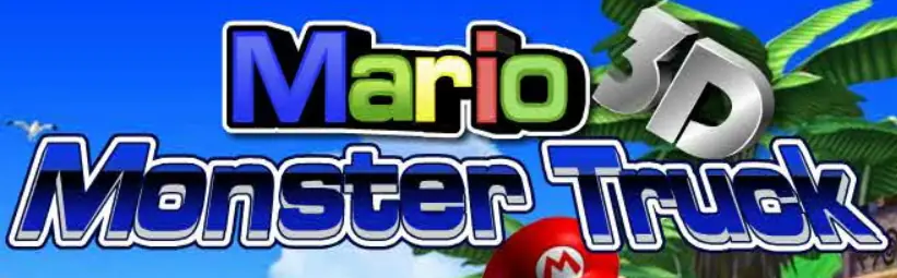 Mario Monster Truck 3D logo