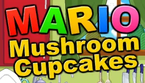 Mario Mushroom Cupcakes logo