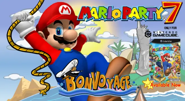 Mario Party 7 Bon Voyage Quiz logo