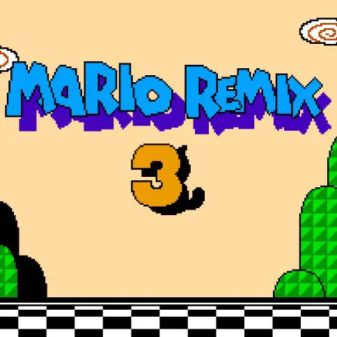Mario Remix 3 logo