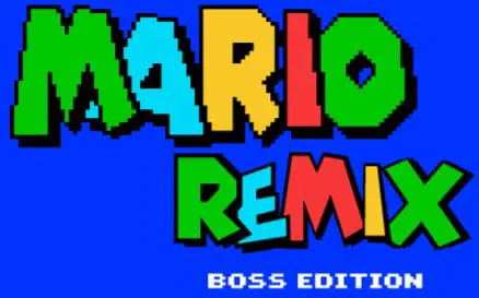 Mario Remix: Boss Edition logo