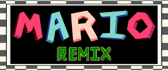 Mario Remix logo