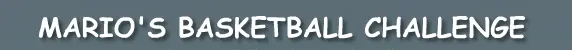 Mario's Basketball Challenge logo