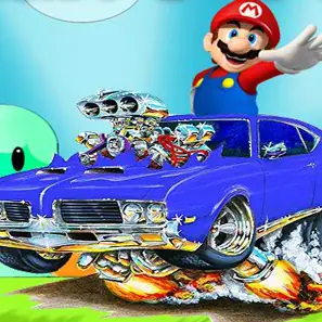 Mario's World logo