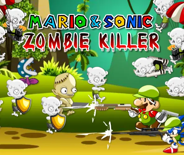 Mario & Sonic Zombie Killer logo