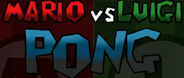 Mario Vs Luigi Pong logo