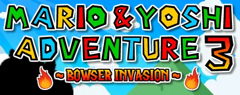 Mario & Yoshi Adventure 3: Bowser Invasion logo